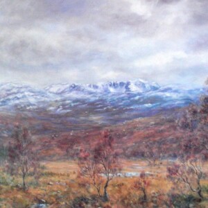Mountain Realm of Lochnagar Print by Howard Butterworth