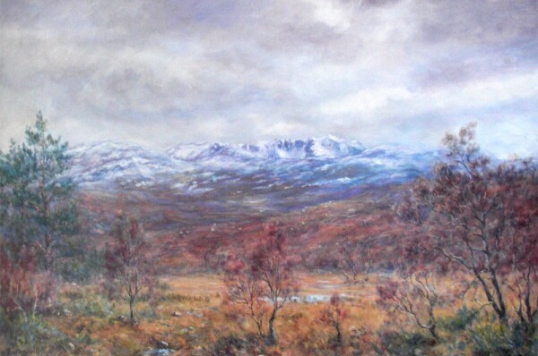 Mountain Realm of Lochnagar Print by Howard Butterworth